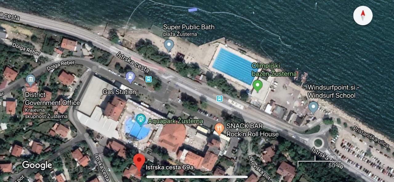 Апартаменты Apartmajsko Naselje Zusterna Копер Экстерьер фото